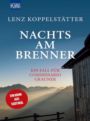 cover image of Nachts am Brenner